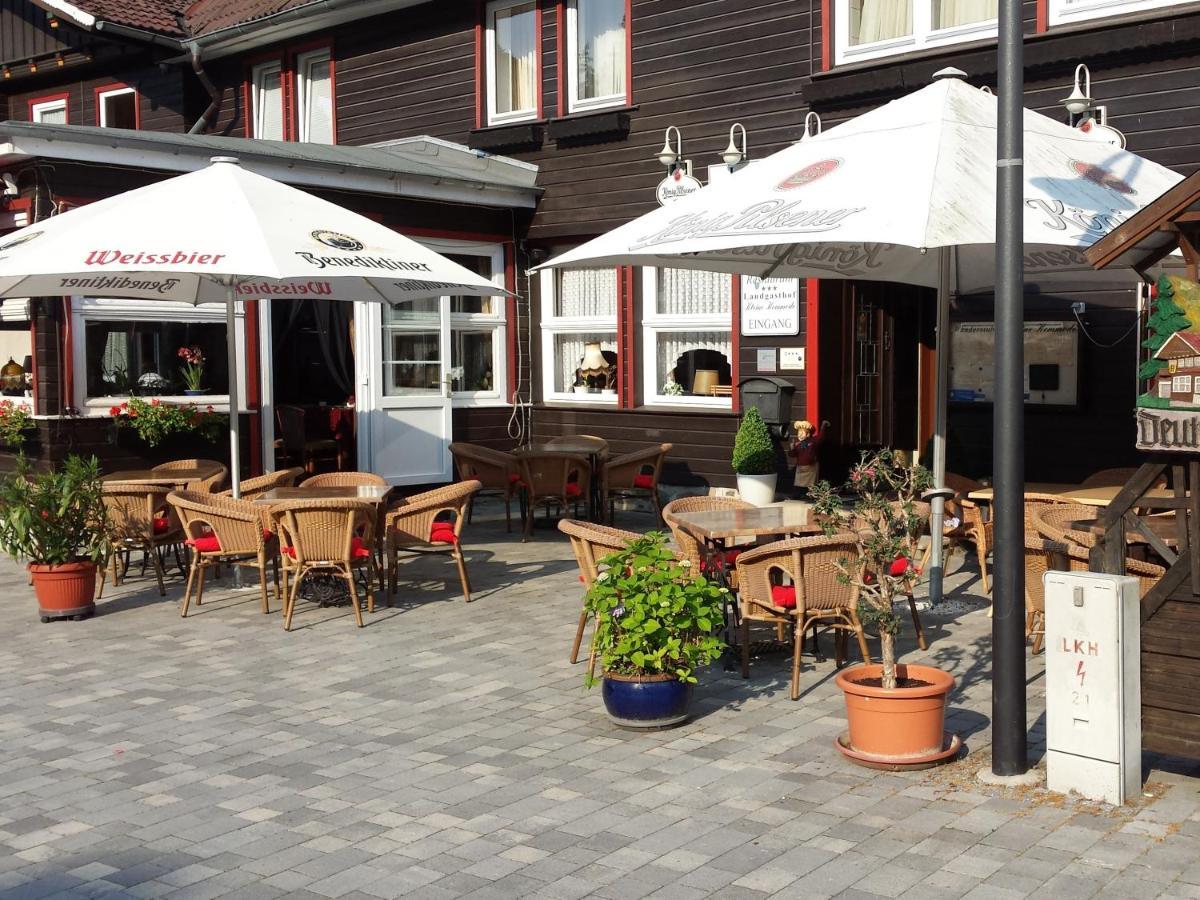 Landgasthof Kleine Kommode Zorge Exteriör bild