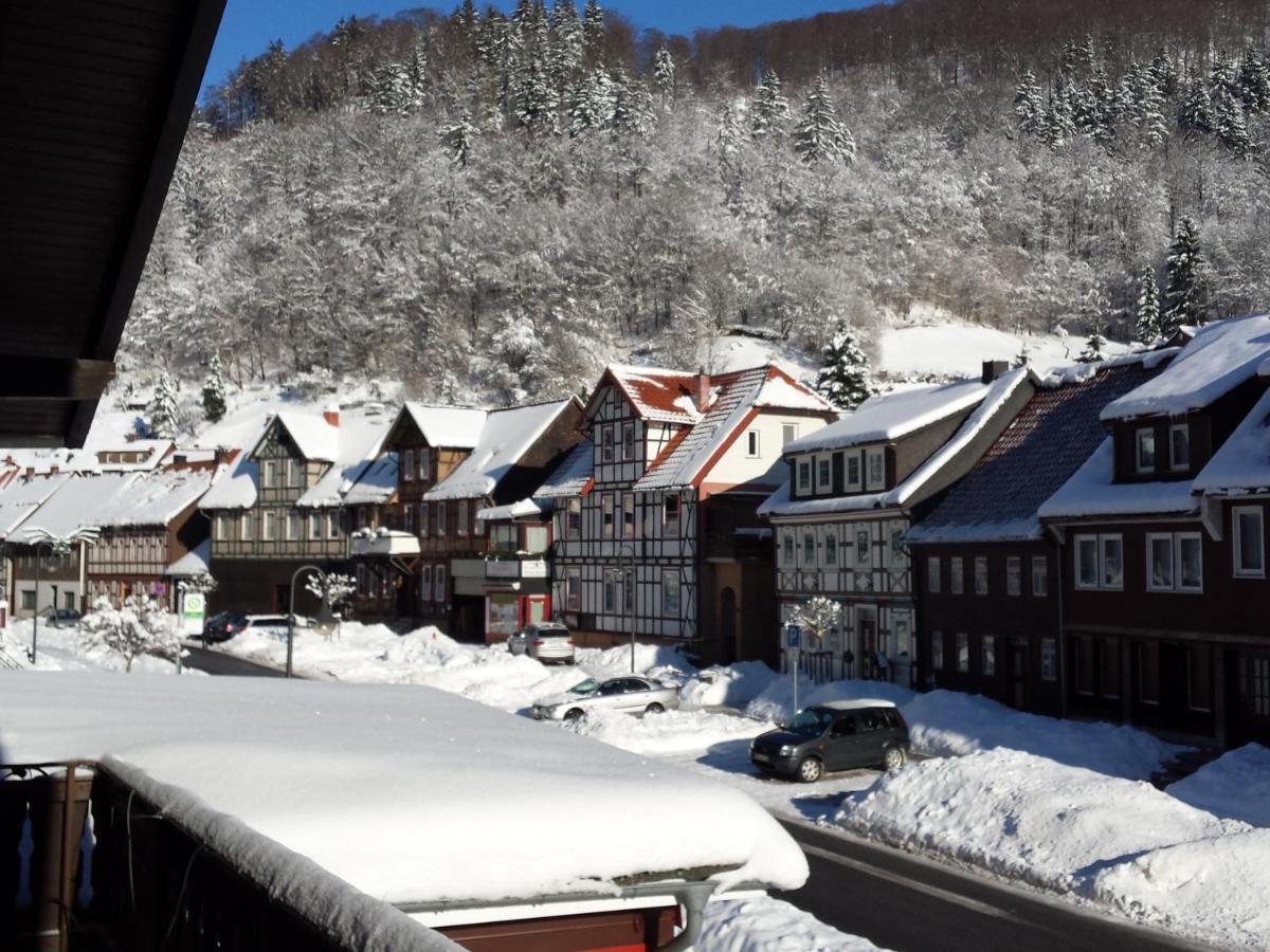 Landgasthof Kleine Kommode Zorge Exteriör bild